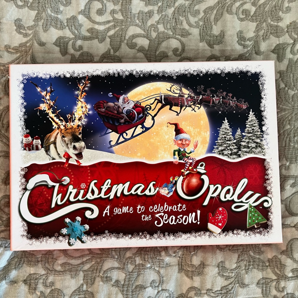 Christmas Opoly Game monopoly